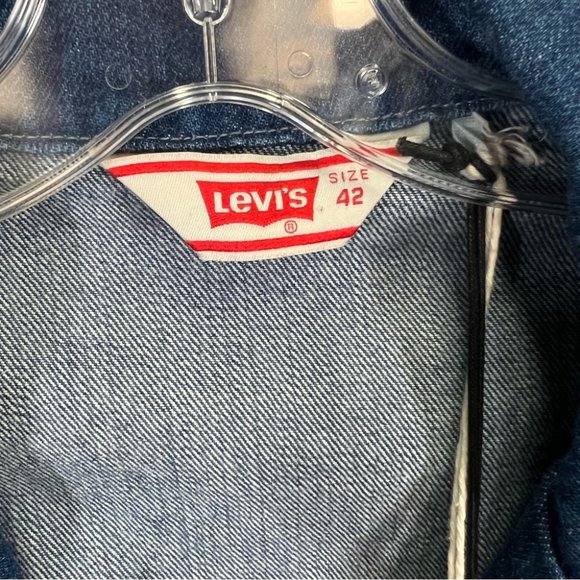 Levi's Vintage 1970s style Clothing DENIM BLAZER - size L - Picture 8 of 14